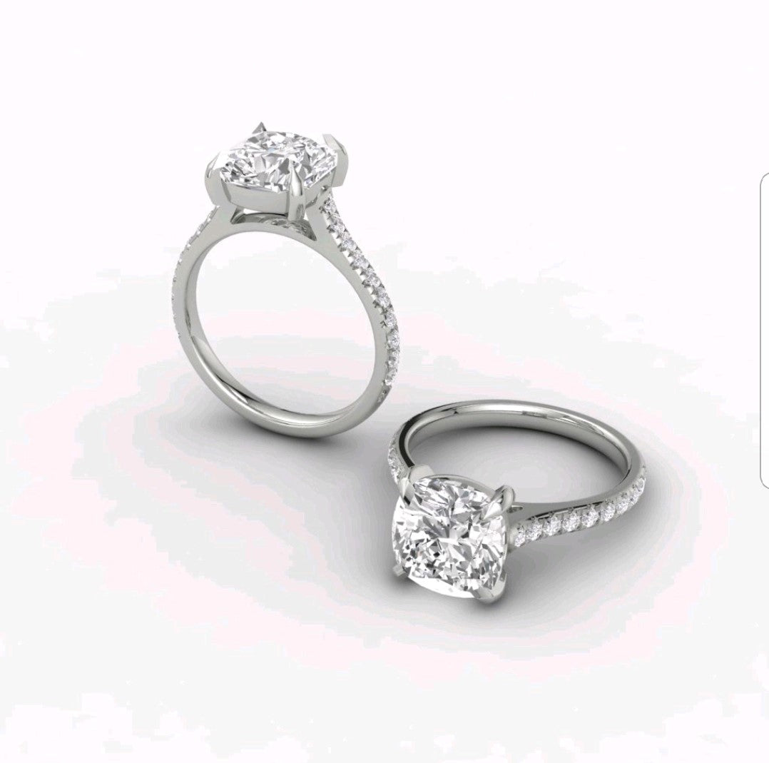 Platinum Diamond Engagement ring