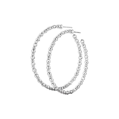 Platinum hoops