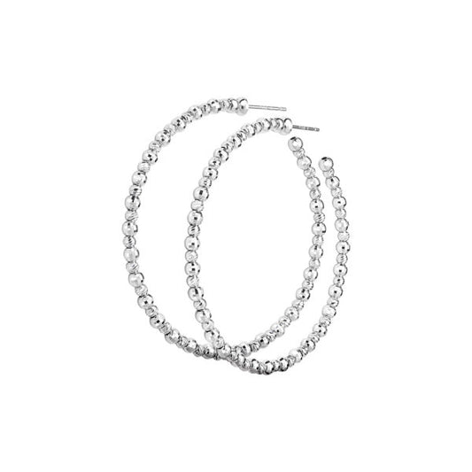 Platinum hoops
