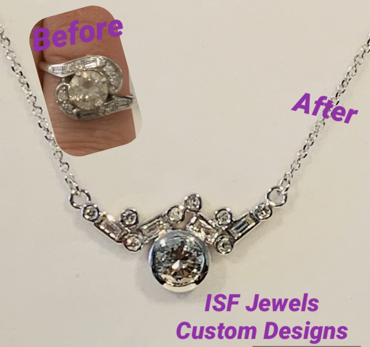 diamond pendant necklace